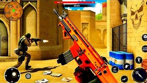 Real Commando Shooting 3D Games GunGames OfFline _ Android PG.COM3 GamePlay.