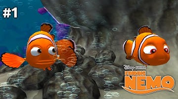 Nemo going to school - Disney Pixar Finding Nemo gameplay Part 1