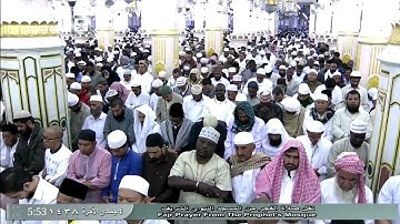 تلاوة جميلة لصلاة الفجر اليوم الجمعة 1438/6/4 -الحرم النبوي - الشيخ أحمد طالب حميد - لسورة الحاقة