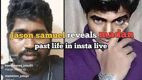 Jason samuel reveals madan past life in Instagram ...