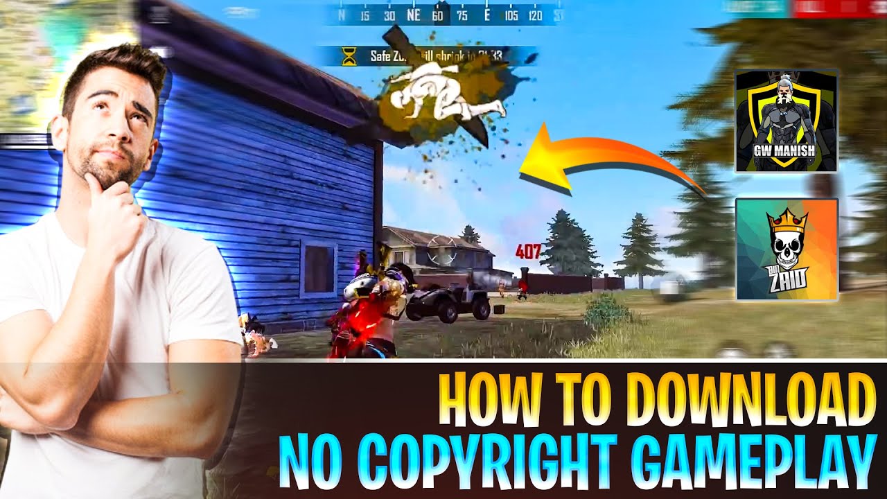 How To Download Free Fire No Copyright Gameplay - Garena Free Fire 