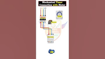 Mechanical Timer Connection with Motor @LearningEngineering