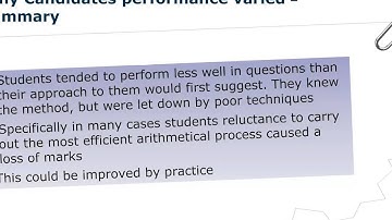 GCSE Mathematics 1MA0 (Linear) current specification: Feedback on June 2015 (Pre-recorded Event)