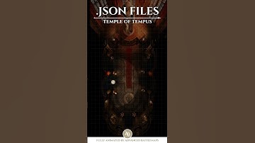 D&D | Pathfinder | Temple Of Tempus - Chapel - (JSON) | Animated Battle Maps | VTT