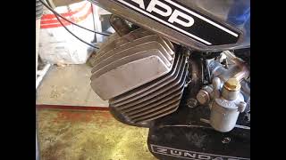 Zündapp Zd 20 Mit Dellorto Quer Fallstrom Rennvergaser