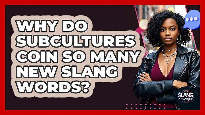 Why Do Subcultures Coin So Many New Slang Words? - SlangXplained