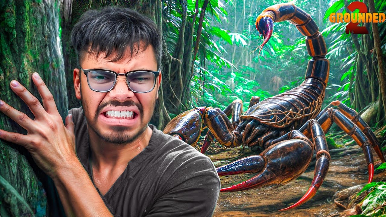 Fighting The BIGGEST Scorpion in The World -  Grounded 2 - Part 6