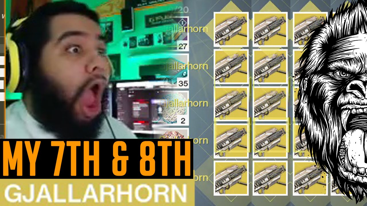 Destiny Exotic Gjallarhorn. TWO Gjallarhorn DROPS | OMG!!