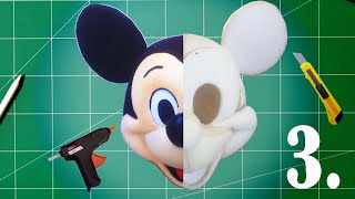 Como hacer Botargas - cabeza de Mickey (parte 3)