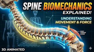 How the Spine Works — Biomechanics, Load & Movement Explained with Animation