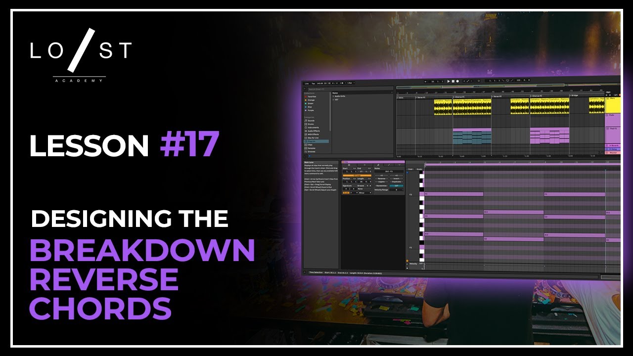(Hindi) Designing the Breakdown Reverse chords [How to make Progressive ...