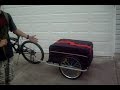 Aosom Elite II Bicycle Bike Cargo Trailer Cart Carrier - REVIEW