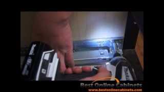 Bestonlinecabinets Under Mount Soft Close L-Track Installation Instruction screenshot 3