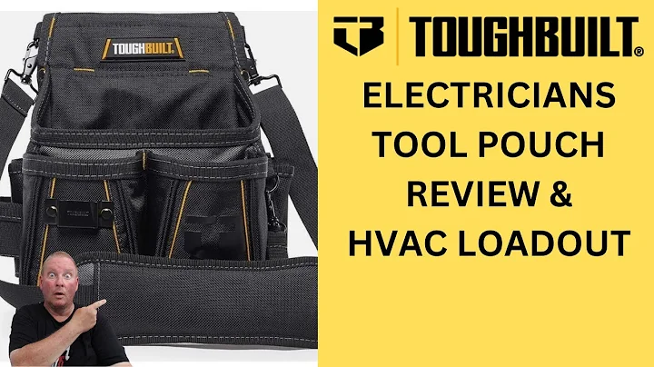 ToughBuilt Electrician Pouch: Your New Jobsite Best Friend,#toughbuilt #klein