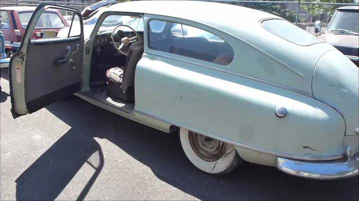 1949 Nash Ambassador Airflyte ( ....a true time capsule )