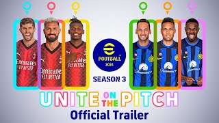 eFootball™ 2024 Unite on the Pitch Official Trailer