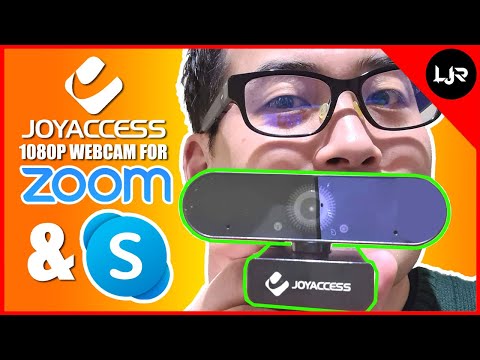 How To Use Zoom & Skype with JOYACCESS 1080P Webcam!