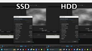 Vegas Pro Render Test - SSD vs. HDD