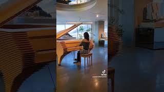 @RachelNaomiKudo at @westbankcorp4694on @FazioliPianos