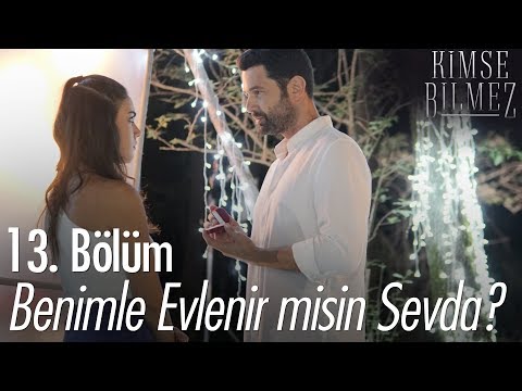 Ali, Sevda'ya evlenme teklifi ediyor! - Kimse Bilmez 13. Bölüm