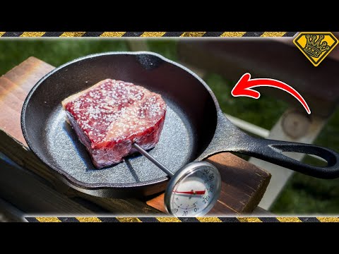 Cooking STEAK with Sunlight