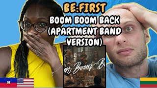 REACTION TO BE:FIRST - Boom Boom Back (Live Apartment Band ver.) | FIRST TIME WATCHING