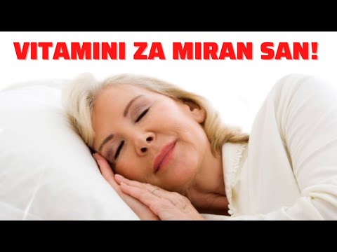 Najvažniji VITAMIN za SPAVANJE! Ovo nikada ne bi pogodili...