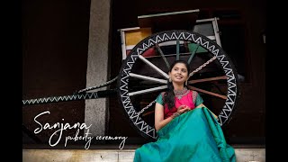 sanjana || puberty ceremony highlight -4k || @rathna_events