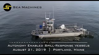 Autonomy Enabled Spill-Response Vessels