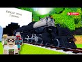 🚂🚂 Ride through the John Henry tunnel where he beat the steam drill! Minecraft Train Rides!