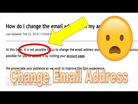 How to change the email on your Epic Games account - Epic Accounts Support