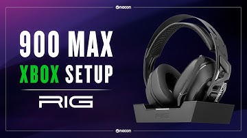 RIG 900 MAX HX Wireless Headset Setup for Xbox Series X and Xbox Series S