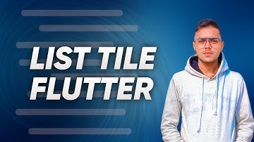 Flutter ListTile Widget Explained | Mastering Flutter UI