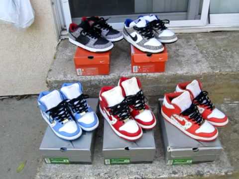 nike dunks collection