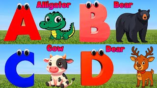 Abc Song Alligator Animals Abc Song Phonics For Kids, Learn Abc, Baby Alphabet Letters
