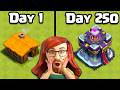 I Played a New Clash of Clans Account for 250 Days Straight!