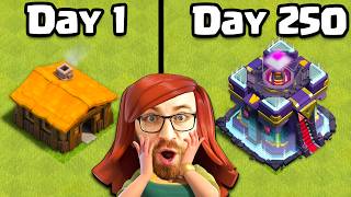 I Played a New Clash of Clans Account for 250 Days Straight!