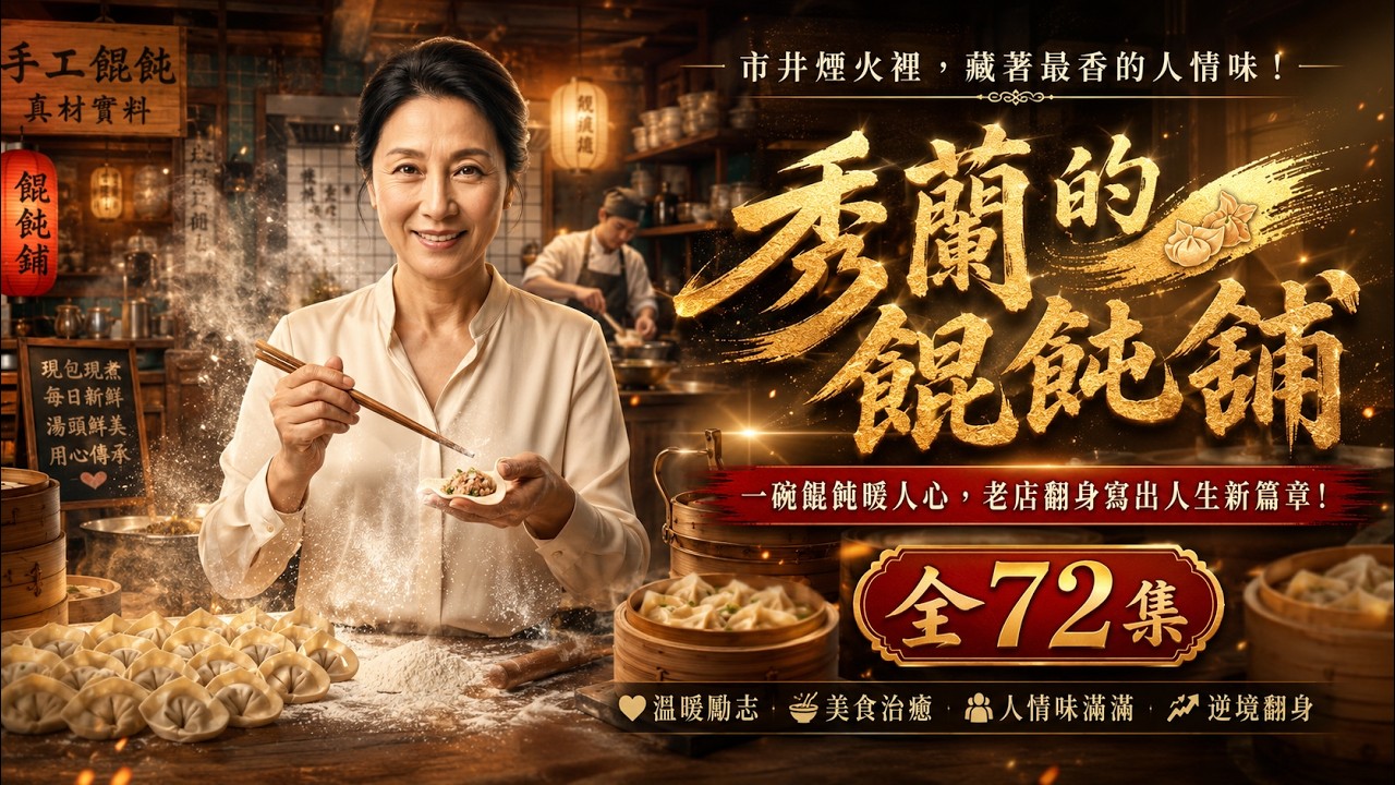 秀蘭的餛飩鋪：被兒媳逼走後她逆襲了