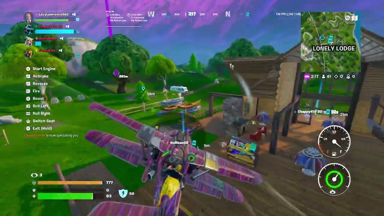 Fortnite OG card campers vs the ACE!!!!