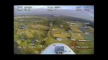 Bixler 2 FPV Flight with short bird chase.mp4
