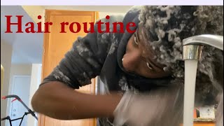 My hair routine ( vlog 9)