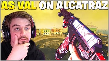 The AS VAL On Alcatraz - Why Does NO ONE Use This? *Best AS VAL Setup* (Rebirth Island - Warzone)