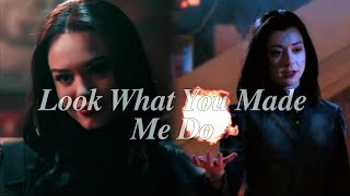 Dark Willow × Dark Josie || Look What You Made Me Do