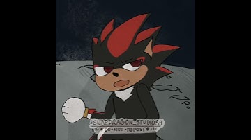 When I first met you, I thought you were weird and annoying. (Shadow and sonic) #sega