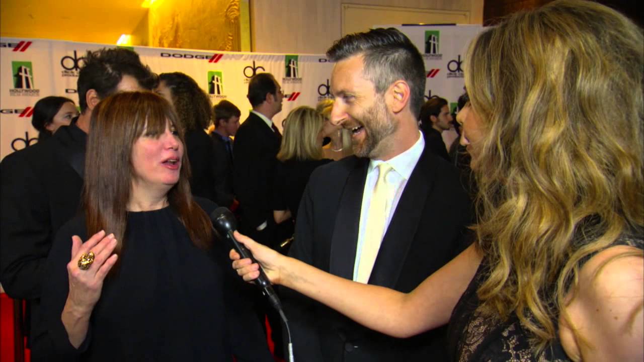Michael Wilkinson and Judy Becker Dodge Red Carpet Interview -- HFA 2013