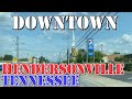 Hendersonville  tennessee  4k downtown drive