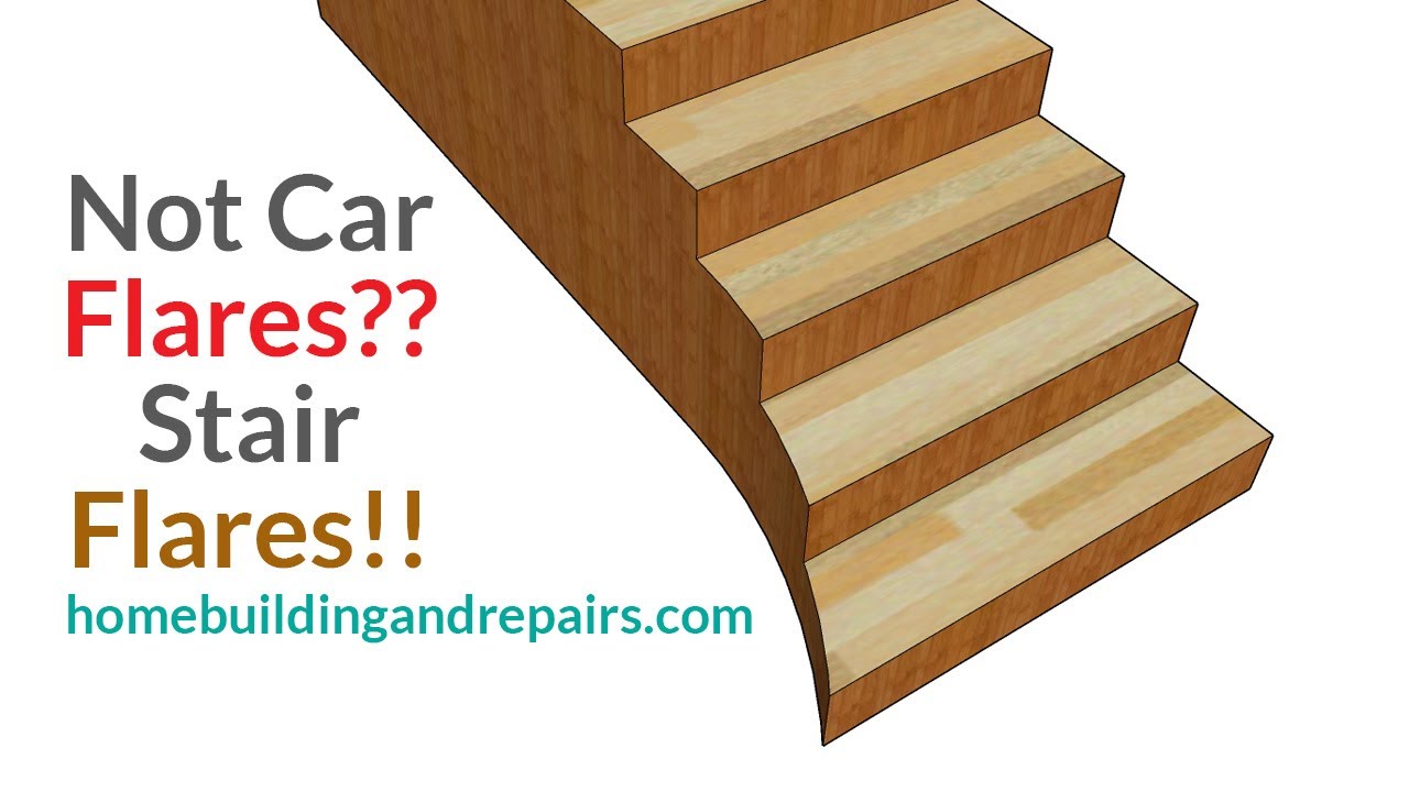 How To Design Stairs With Flair or Flared Stairs Layout Design Tips