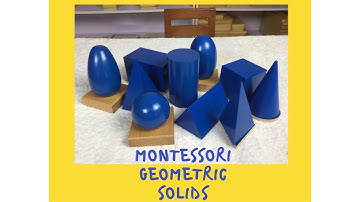 Montessori Geometric Solids