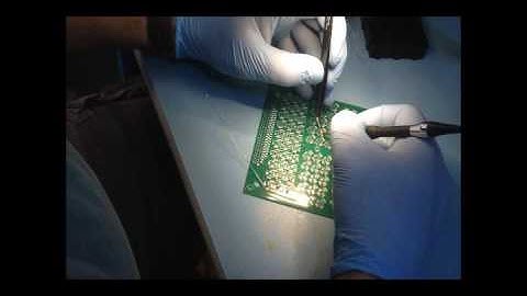 SQ-MIN-200 Vibration Sensor Hand SolderingTutorial