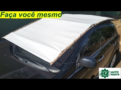 Vídeo: Teto DIY na garagem